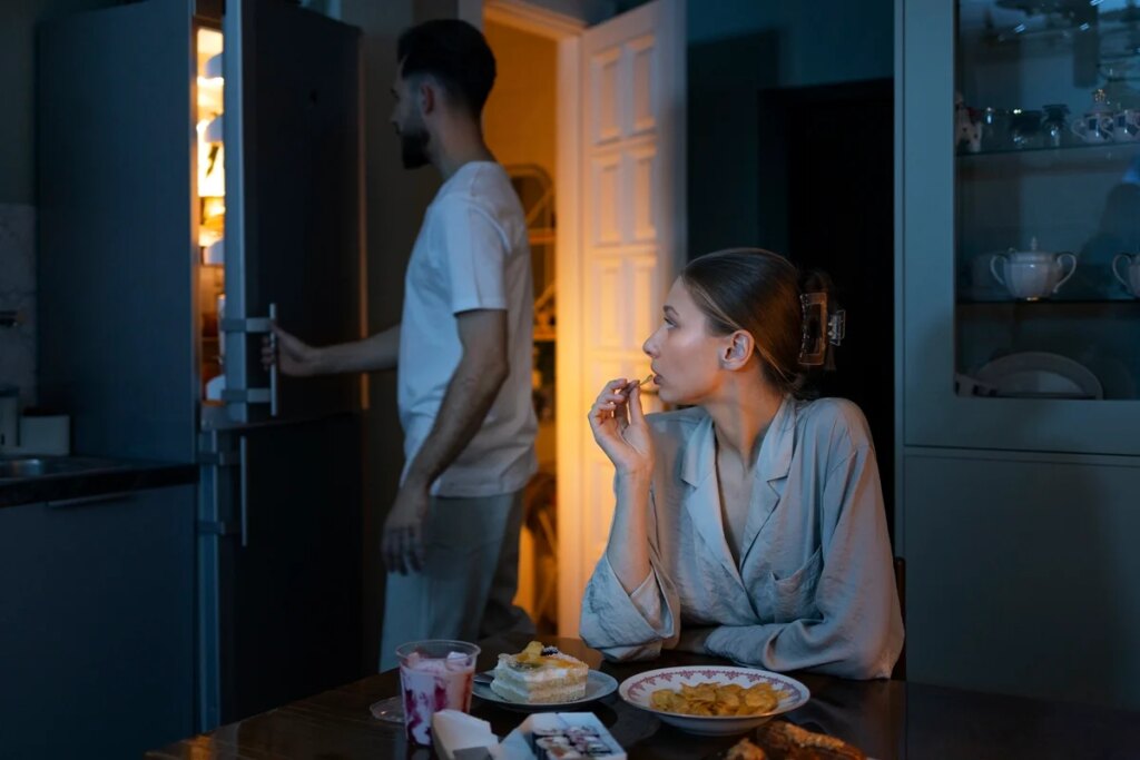 Comer tarde da noite pode aumentar o risco de doenças hepáticas