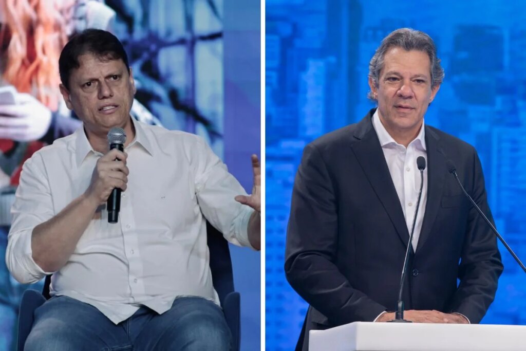 Paraná Pesquisas: Tarcísio tem 55,6% e Haddad, 40,3% pelo governo de SP