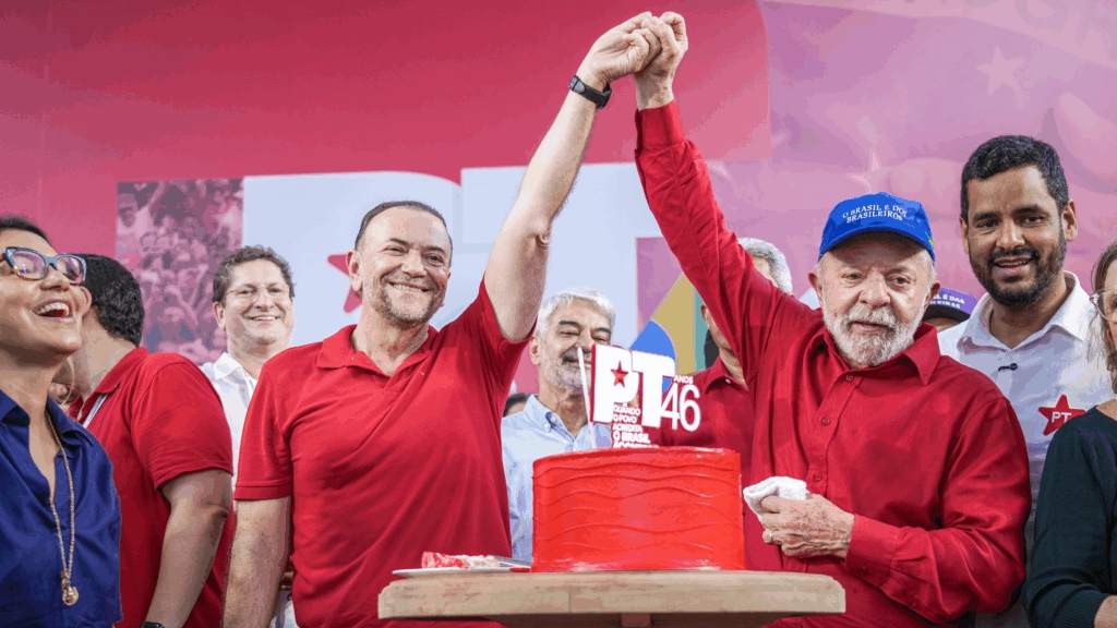 Presidente do PT quer confronto entre Lula e Flávio