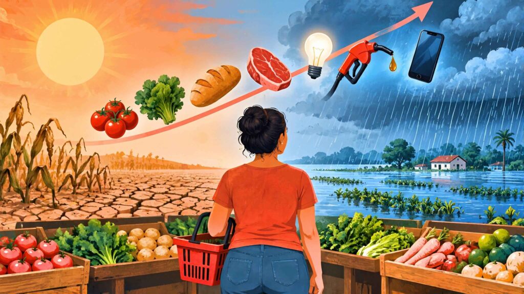 El Niño forte eleva inflação e encarece alimentos e energia no Brasil
