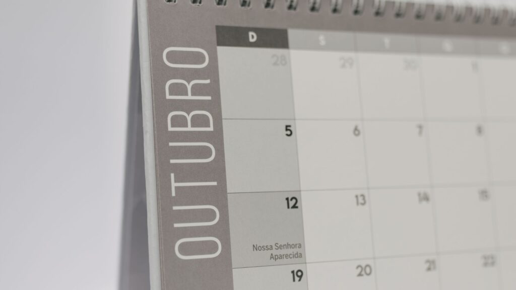 Confira todas as datas comemorativas e feriados de outubro de 2026
