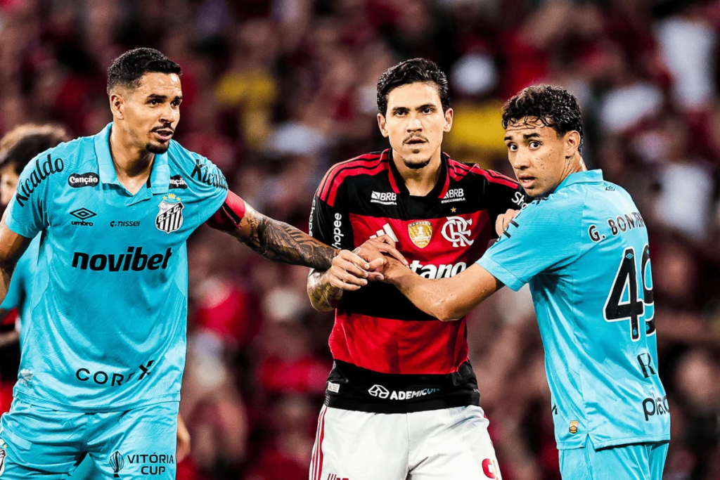Melhores campanhas do returno, Santos e Flamengo jogam pelo Brasileirão