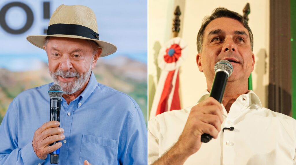 Flávio e Lula mobilizam apoiadores na reta final do segundo turno