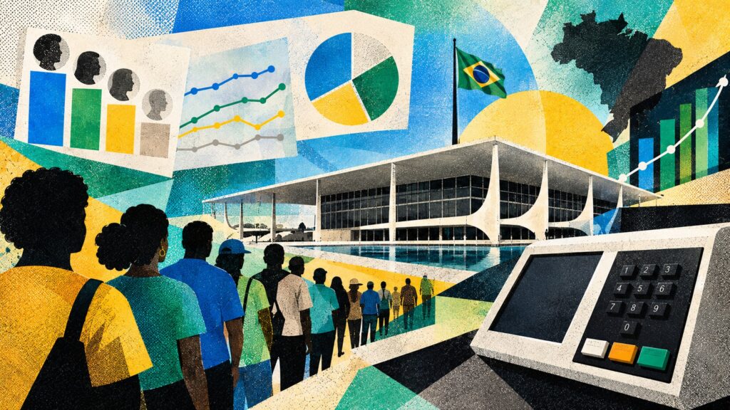 O que diziam as pesquisas na semana do 1º turno em 2022