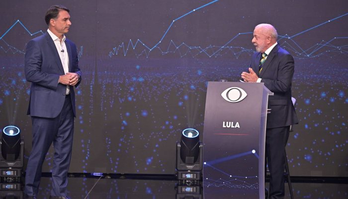 Lula e Flávio fazem primeiro debate das eleições na Band