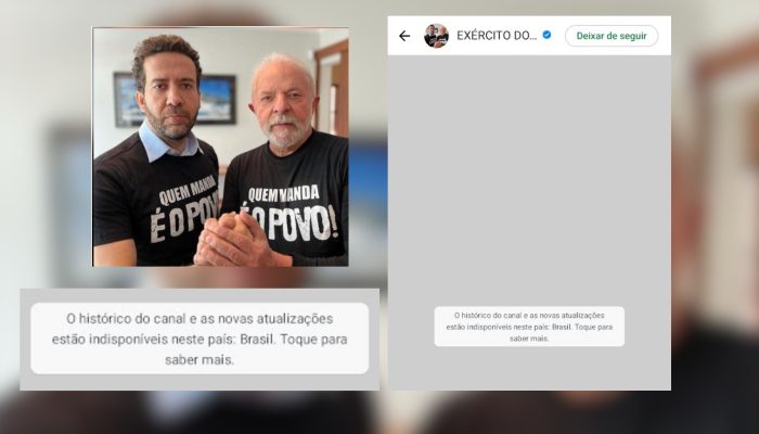 Canal "Exército do Lula" sai do ar após determinação de Nunes Marques