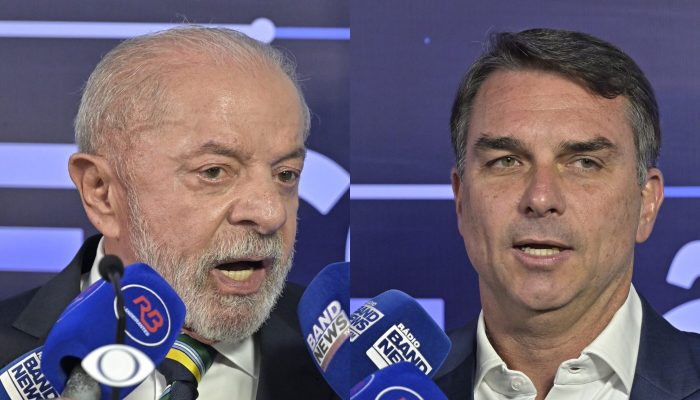 Flávio e Lula se enfrentam pela 1ª vez em debate presidencial