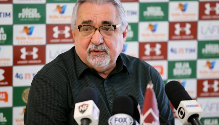 Morre Paulo Angioni, diretor executivo do Fluminense, aos 80 anos