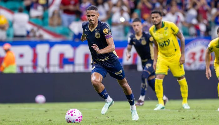 Brasileirão: Luciano Juba marca e Bahia derrota Mirassol na Fonte Nova