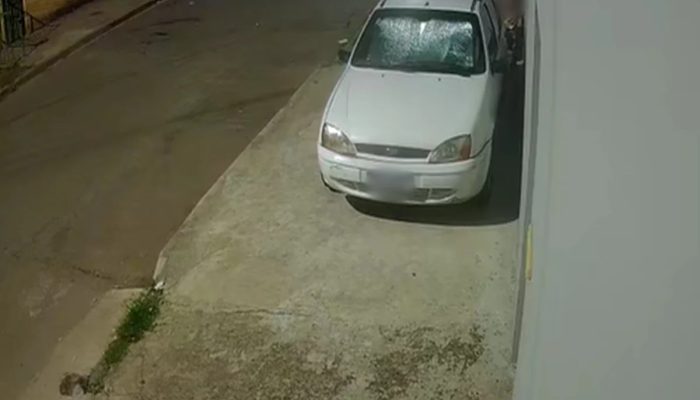 Câmera registra som de rajadas de tiros que mataram casal no DF