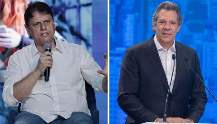 Paraná Pesquisas: Tarcísio tem 55,6% e Haddad, 40,3% pelo governo de SP