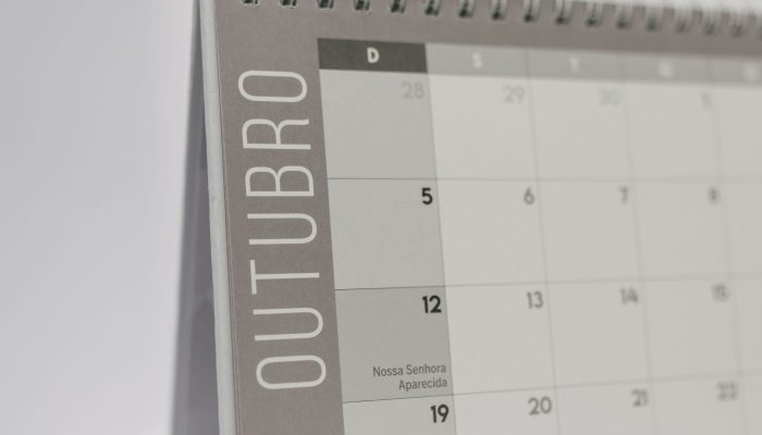 Confira todas as datas comemorativas e feriados de outubro de 2026