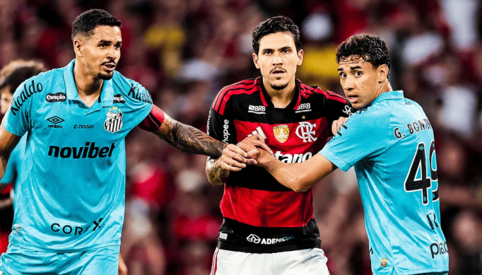 Melhores campanhas do returno, Santos e Flamengo jogam pelo Brasileirão