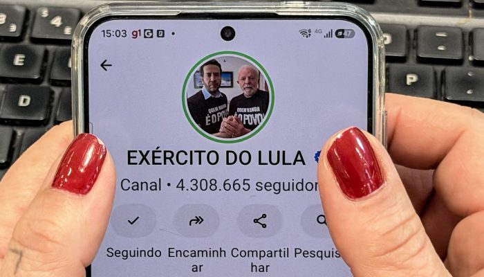 Campanha registra canal Exército do Lula na Justiça Eleitoral