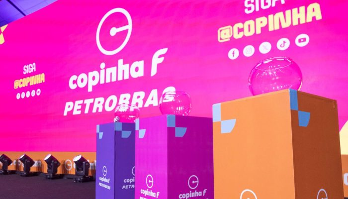 Sorteio define grupos da Copinha F, que terá transmissão da TV Brasil