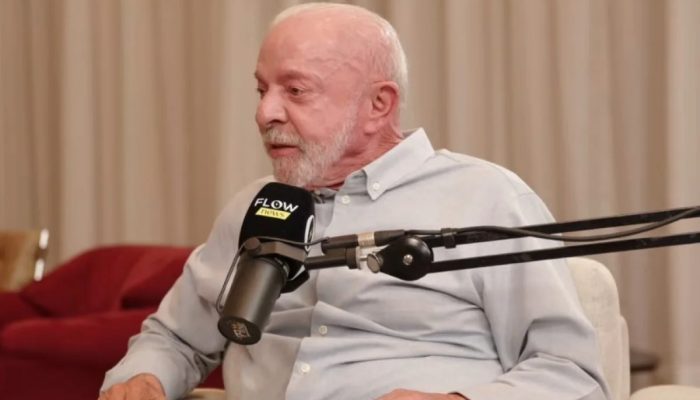 Lula justifica ida ao podcast Flow: "Gosto mais de você do que da Globo"