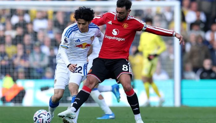 Manchester United empata com o Leeds e amplia sequência ruim na temporada