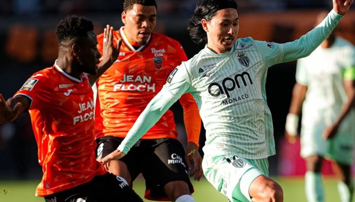 Lorient vence o Monaco e causa primeira derrota de Filipe Luis na equipe