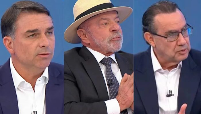 Quaest: no 1° turno, Lula tem 36%, Flávio Bolsonaro, 31% e Augusto Cury, 7%