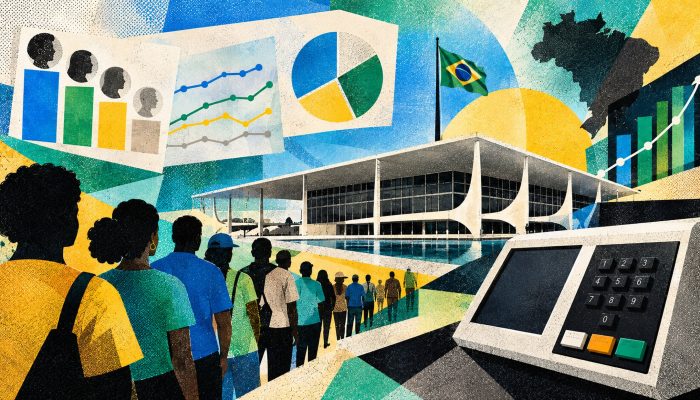 O que diziam as pesquisas na semana do 1º turno em 2022
