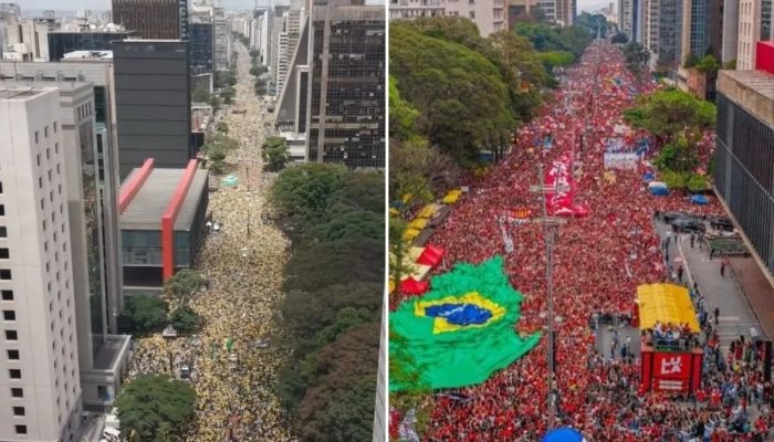 PM mobiliza equipes para atos pró-Flávio e pró-Lula simultâneos em SP