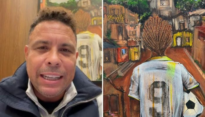Como tela de grafiteiros de SP foi parar em vídeo de Ronaldo Fenômeno