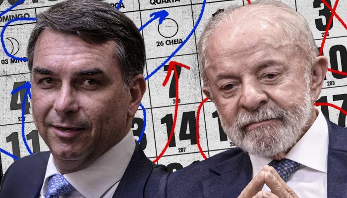 Eleições 2026: confira as agendas de Flávio e Lula nesta quarta (7/10)